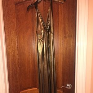 Soft Gold Evening Gown